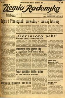 Ziemia Radomska, 1934, R. 7, nr 209