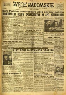 Życie Radomskie, 1950, nr 131