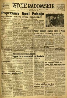 Życie Radomskie, 1950, nr 138