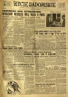 Życie Radomskie, 1950, nr 141