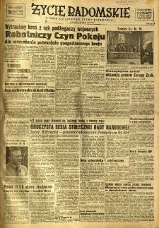 Życie Radomskie, 1950, nr 143