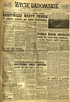 Życie Radomskie, 1950, nr 147