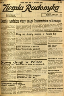 Ziemia Radomska, 1934, R. 7, nr 214