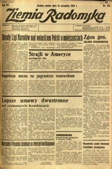 Ziemia Radomska, 1934, R. 7, nr 216