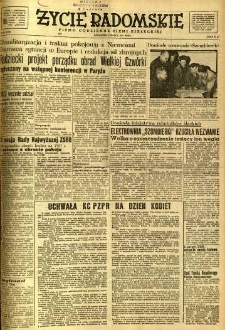 Życie Radomskie, 1951, nr 67