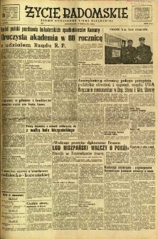 Życie Radomskie, 1951, nr 78