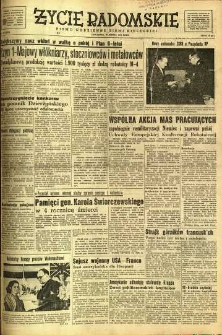 Życie Radomskie, 1951, nr 86