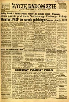 Życie Radomskie, 1951, nr 90