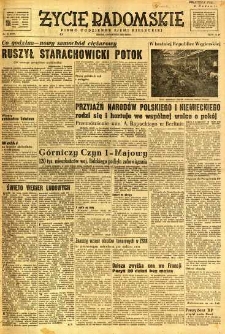 Życie Radomskie, 1951, nr 92