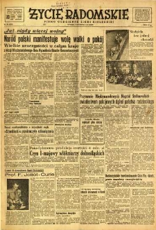 Życie Radomskie, 1951, nr 98