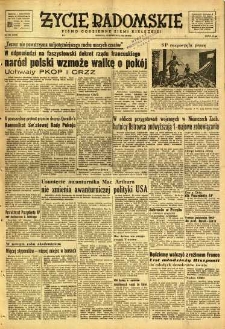 Życie Radomskie, 1951, nr 102