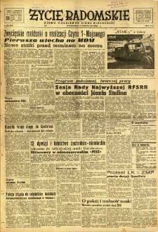 Życie Radomskie, 1951, nr 104