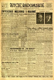 Życie Radomskie, 1951, nr 118
