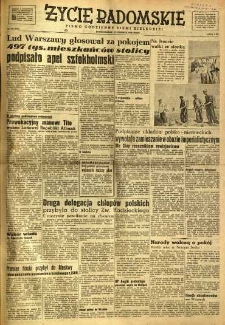 Życie Radomskie, 1950, nr 160