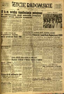 Życie Radomskie, 1950, nr 162