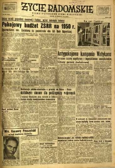 Życie Radomskie, 1950, nr 164