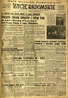 Życie Radomskie, 1950, nr 166
