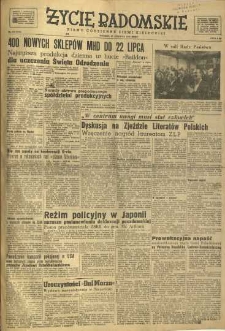Życie Radomskie, 1950, nr 175