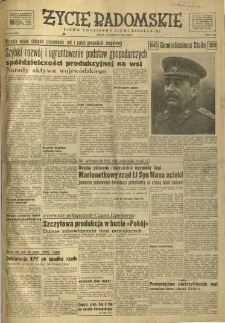 Życie Radomskie, 1950, nr 176
