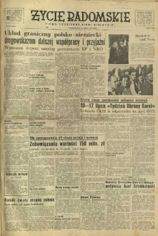 Życie Radomskie, 1950, nr 188