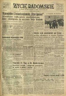 Życie Radomskie, 1950, nr 189