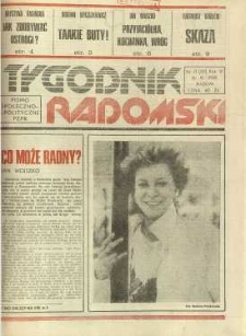 Tygodnik Radomski, 1988, R. 7, nr 11