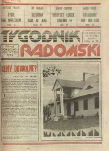 Tygodnik Radomski, 1988, R. 7, nr 15
