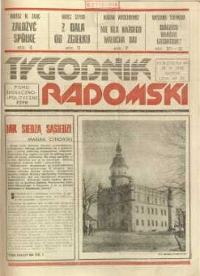 Tygodnik Radomski, 1988, R. 7, nr 16