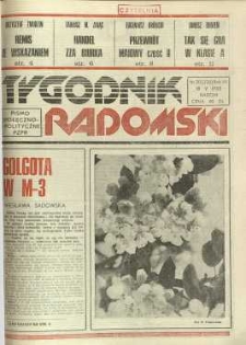 Tygodnik Radomski, 1988, R. 7, nr 20