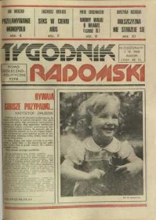 Tygodnik Radomski, 1988, R. 7, nr 22