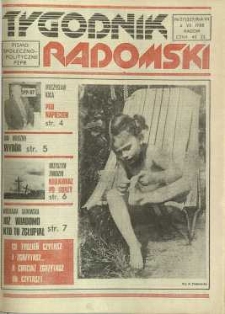 Tygodnik Radomski, 1988, R. 7, nr 27