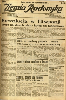 Ziemia Radomska, 1934, R. 7, nr 230