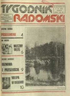 Tygodnik Radomski, 1988, R. 7, nr 45
