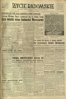 Życie Radomskie, 1950, nr 191
