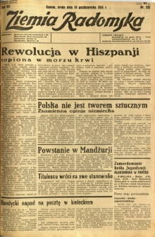 Ziemia Radomska, 1934, R. 7, nr 232