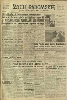 Życie Radomskie, 1950, nr 199