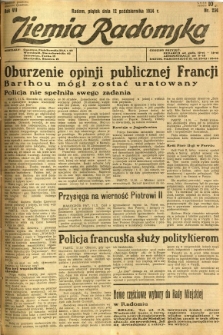 Ziemia Radomska, 1934, R. 7, nr 234