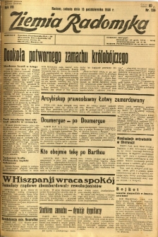 Ziemia Radomska, 1934, R. 7, nr 235