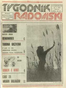 Tygodnik Radomski, 1989, R. 8, nr 7