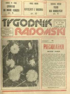 Tygodnik Radomski, 1989, R. 8, nr 13