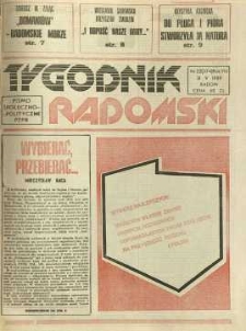 Tygodnik Radomski, 1989, R. 8, nr 22