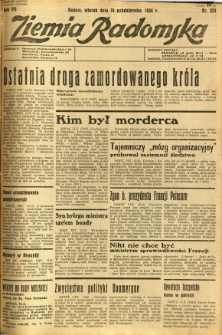 Ziemia Radomska, 1934, R. 7, nr 237