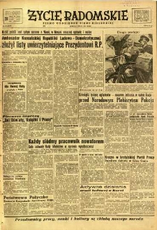 Życie Radomskie, 1951, nr 123