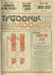 Tygodnik Radomski, 1989, R. 8, nr 29