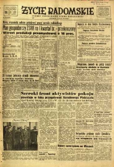 Życie Radomskie, 1951, nr 128