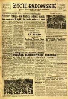 Życie Radomskie, 1951, nr 133