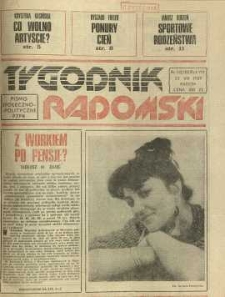 Tygodnik Radomski, 1989, R. 8, nr 34