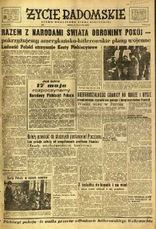 Życie Radomskie, 1951, nr 134