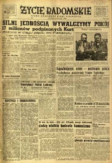 Życie Radomskie, 1951, nr 142