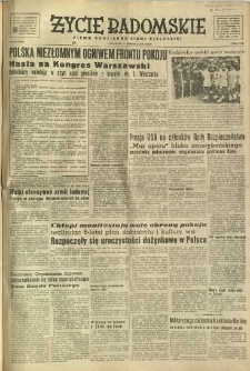 Życie Radomskie, 1950, nr 225